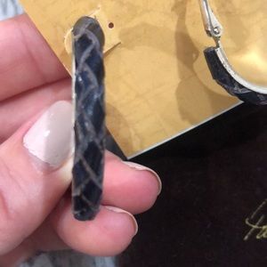 NWT | Patricia Nash Leather Earrings |